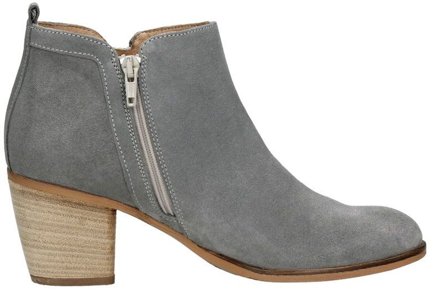 VIA VAI Noelle Rox Enkellaarsjes dames Licht cognac