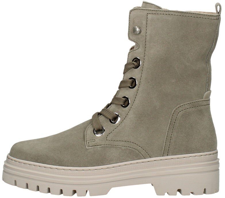 Veterschoenen Hoog taupe