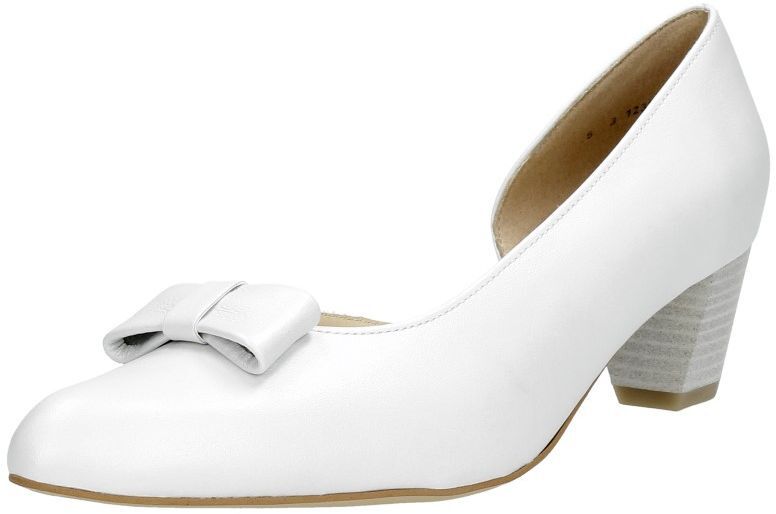 gebroken witte pumps