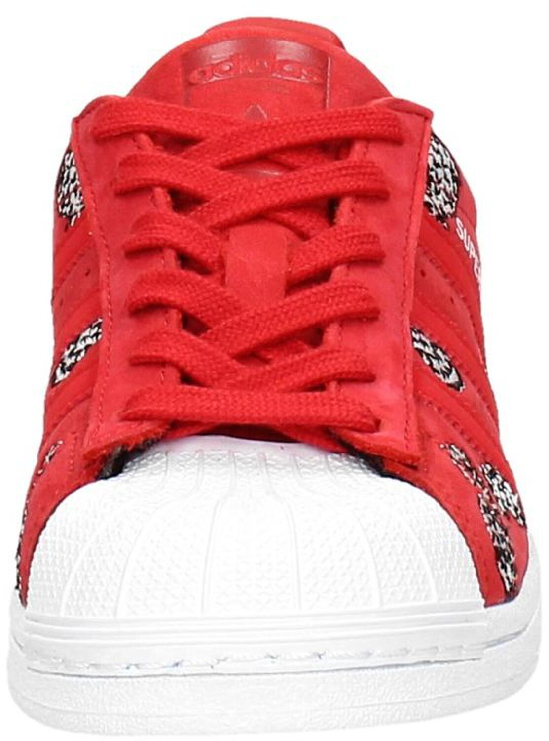 adidas - Superstar W rood | Schuurman Schoenen