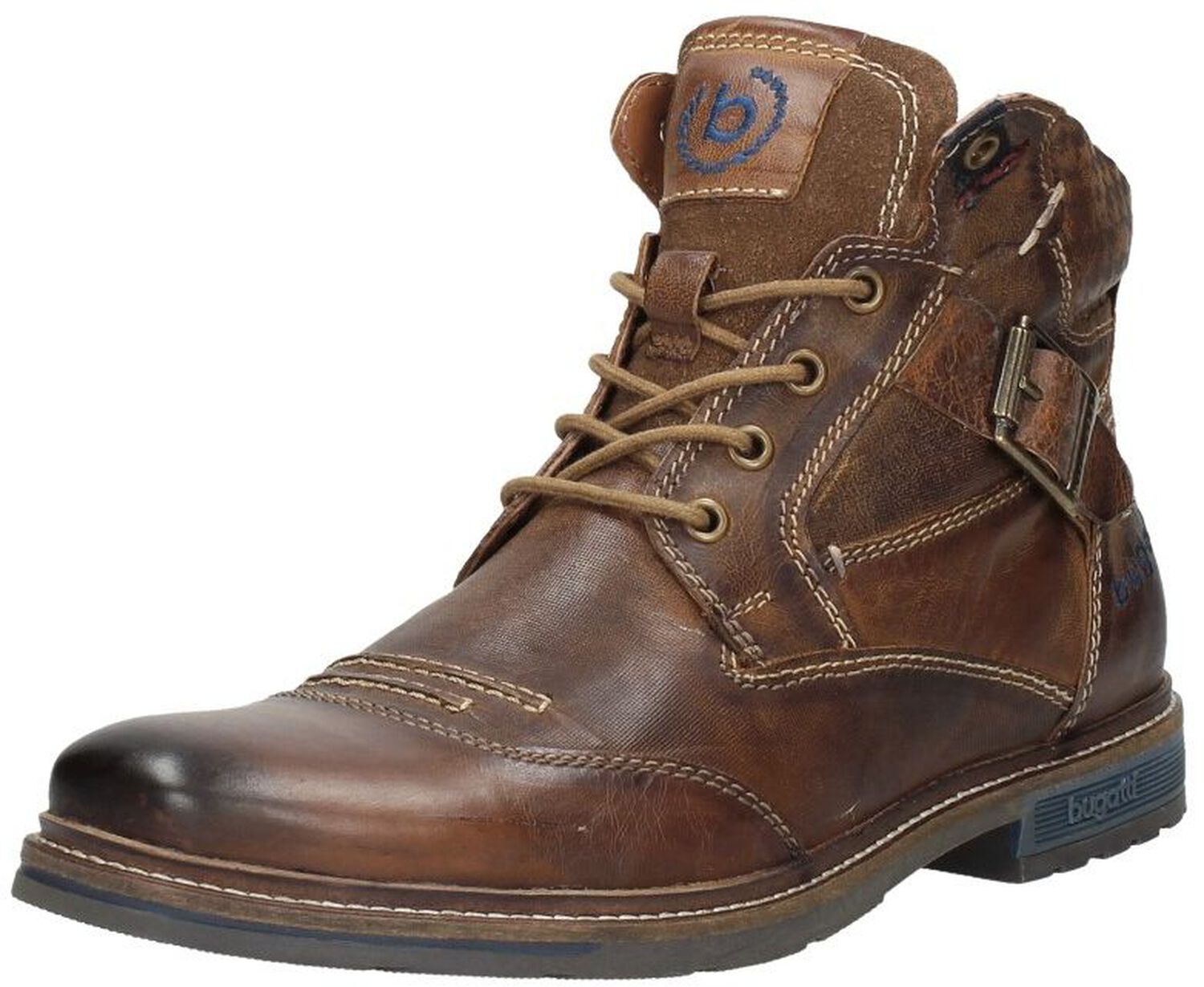 Bugatti Heren Veterschoenen 311-AOC32-3500 zwart - Vergelijk prijzen