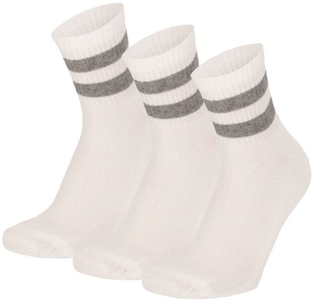 Fashion Quarter Sportsocks 3 pack - large