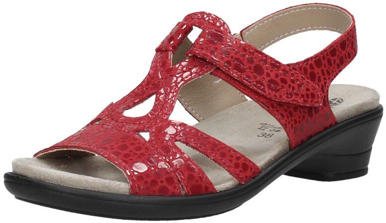 Dames sandalen rood