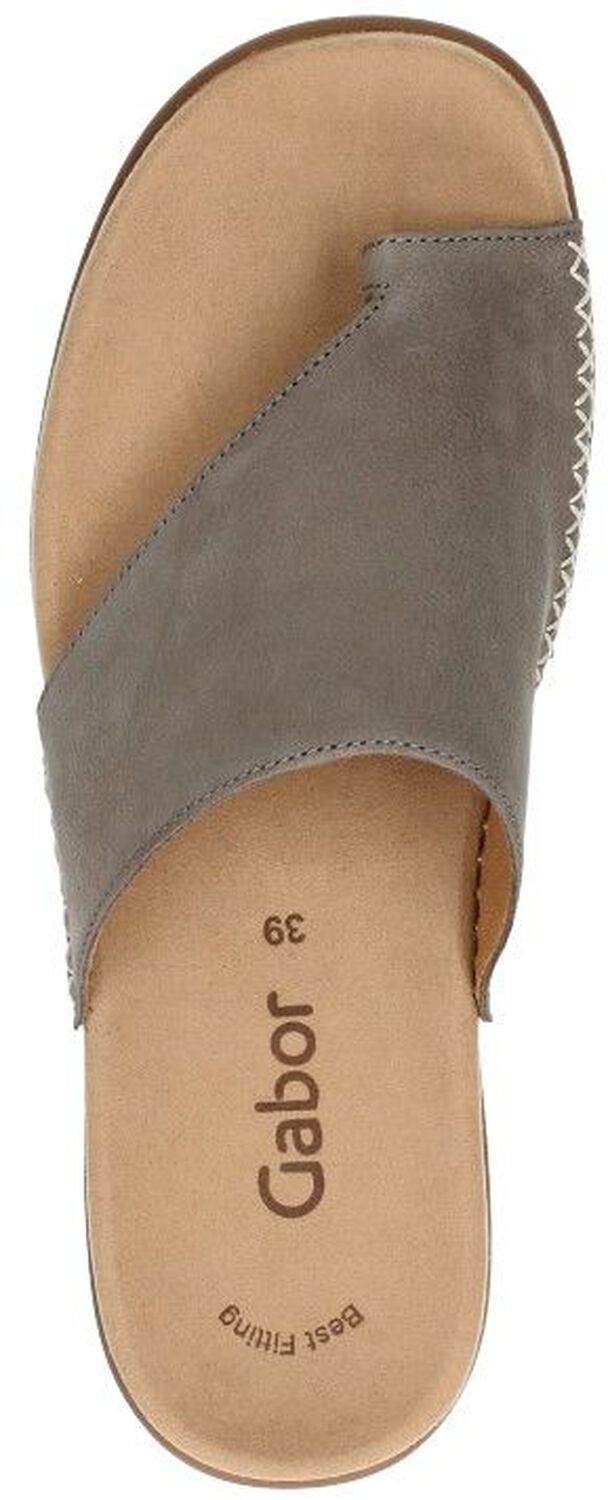 WITTCHEN Damesslippers Van Suède Beige Verstelbare Bandjes Platte Hak 118 1878834
