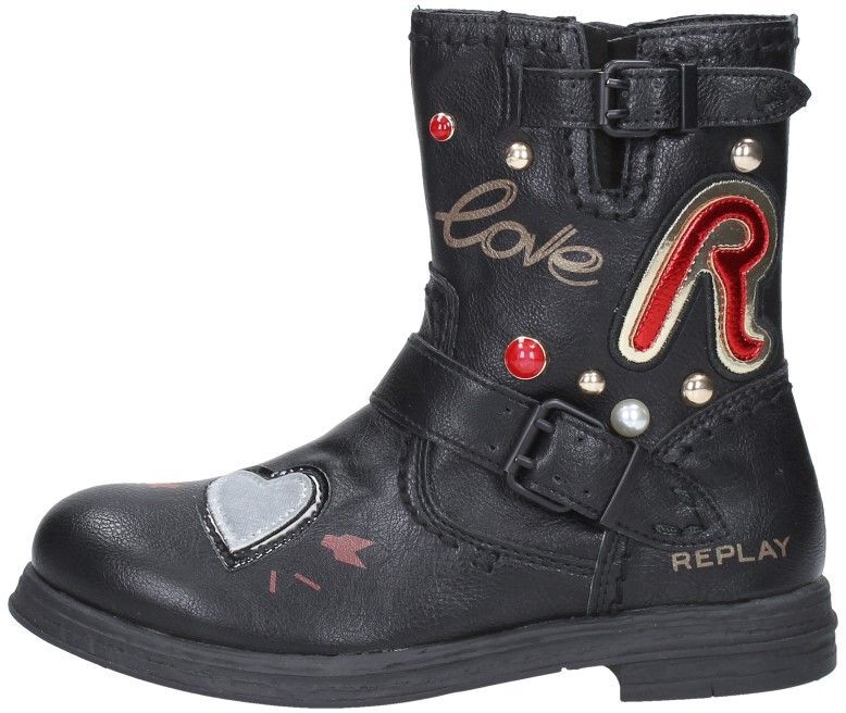 Replay Meisjes Enkelboots Mode Zwart Maat 32 - Schoenen.nl