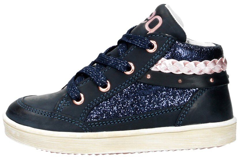 Geox klittenbandschoen, Lage schoenen, Meisje, Maat 34, blauw/roze -  Schoenen.nl