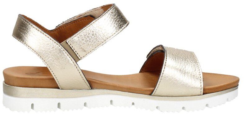 Dames sandalen goudkleur