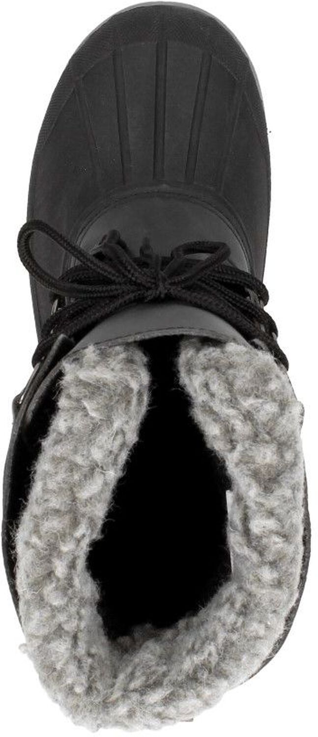 Mishansha Laarzen Dames Winter Schoenen Sneeuw Warm Bont Laarzen GR.36-42, Zwart, 42 EU