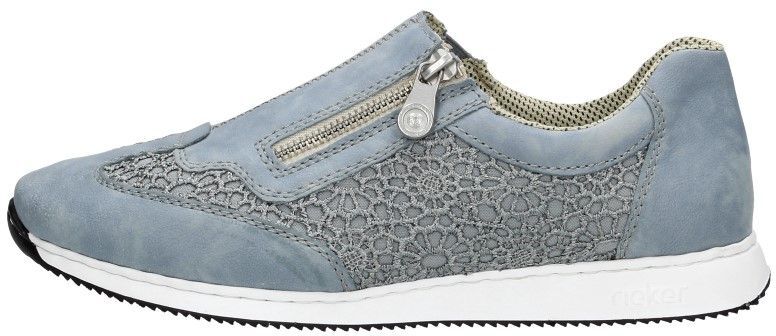 Dames instapschoenen licht blauw