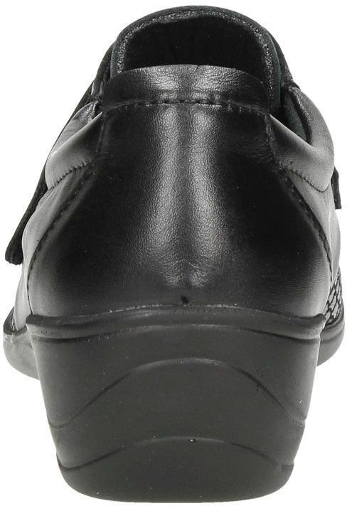 Hassia Dames Instapschoenen Zwart stretch slee j instap ls | Van den Assem
