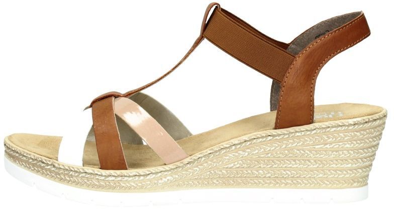 Dames sandalen cognac