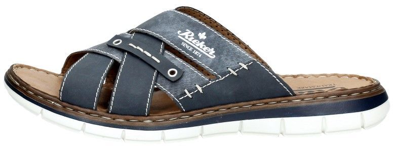 Heren slippers blauw