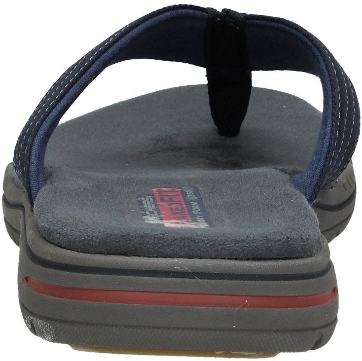 Heren slippers blauw