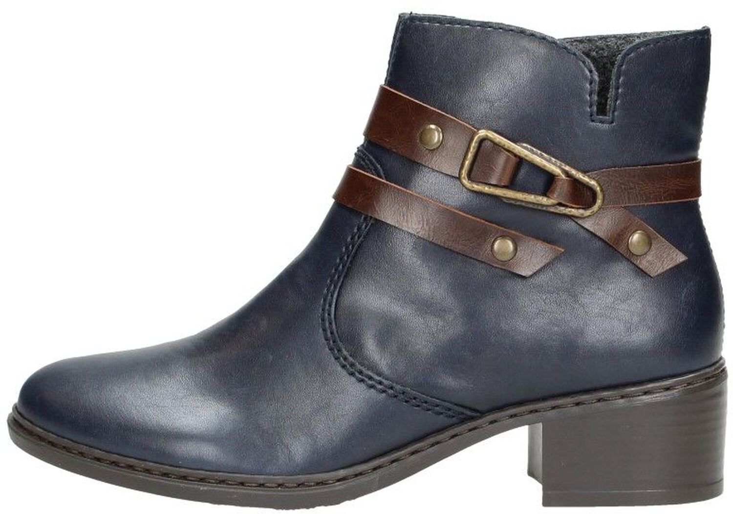 Rieker 52513-36 Maten Rieker 52513-36 Bordeaux | Basket Fourrées Noir Automne Hiver - TROIS PAR 3 Enkellaarsjes Dames