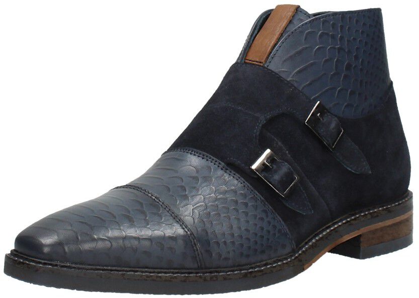 Heren gespschoenen blauw