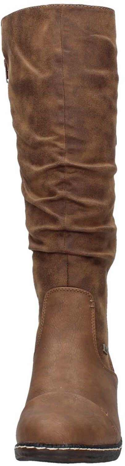 Rieker Dames Chelsea Boots N2553, dameslaarsjes, losse inlegzool, grijs 40, 36 EU