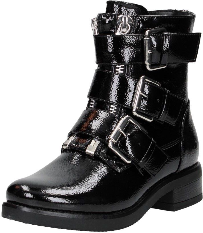 Biker boots zwartlak