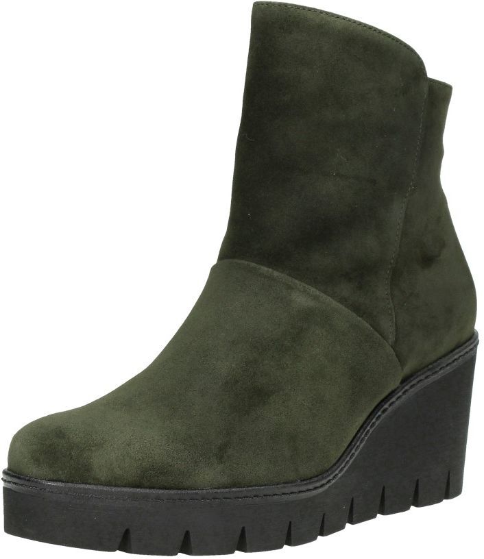 Gabor Gabor enkellaarsje in zwart suede met sleehak online kopen.