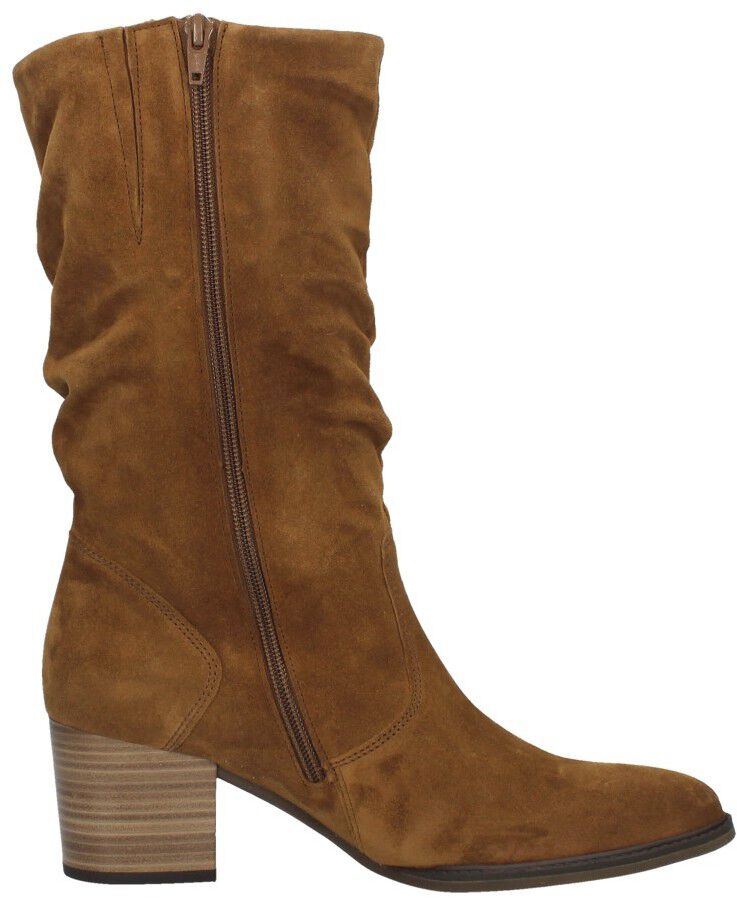 Dames kuitlaarzen cognac