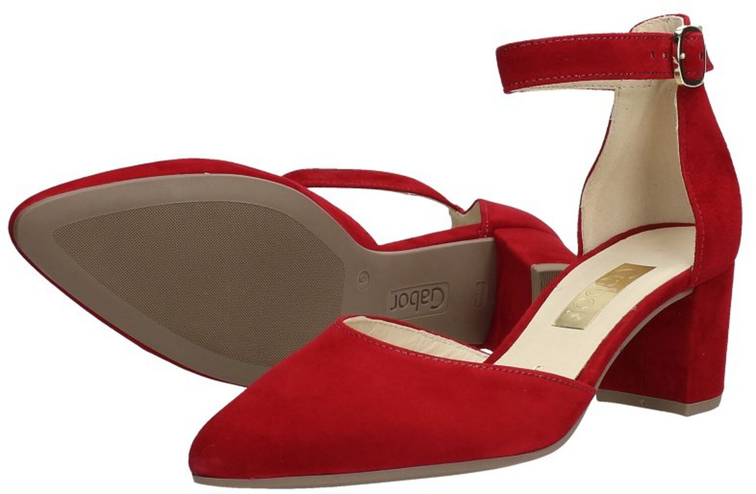Gabor - Dames pumps rood | Schuurman Schoenen