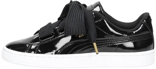 Basket Heart Patent Wn's - large