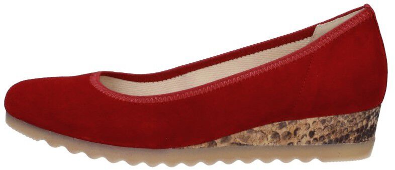 Dames sleehak pumps rood