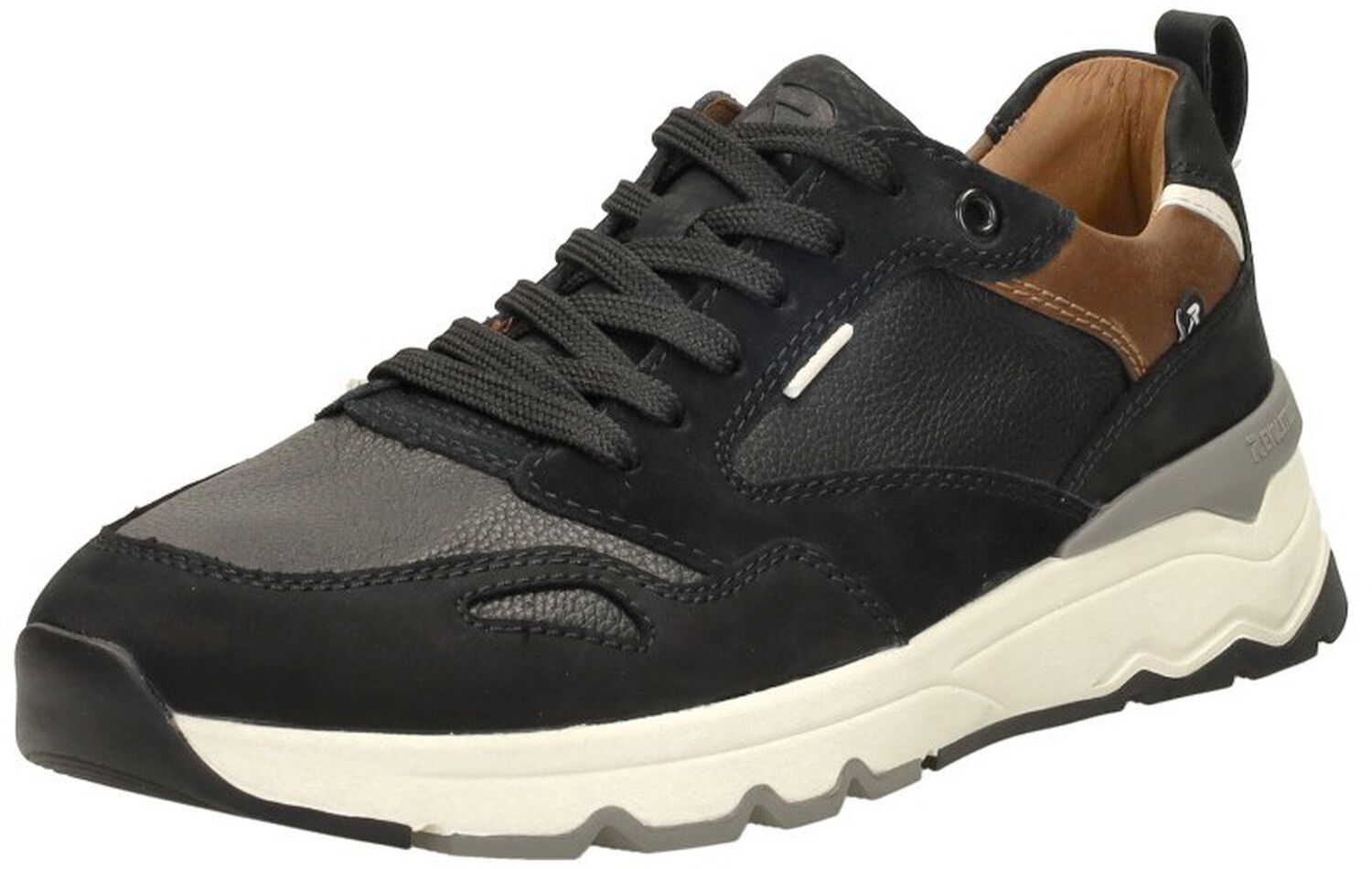 Rieker - Sneakers Laag zwart | Schuurman Schoenen