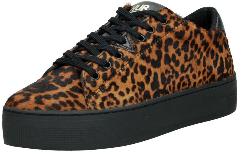 Hub Tournament-m Lage sneakers Heren Zwart - Schoenen.nl