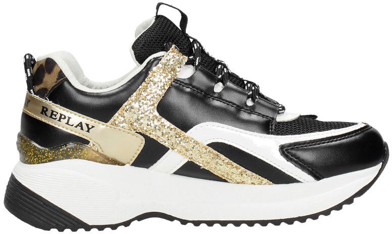 Zwarte sneakers Swat van Replay | BENT.be