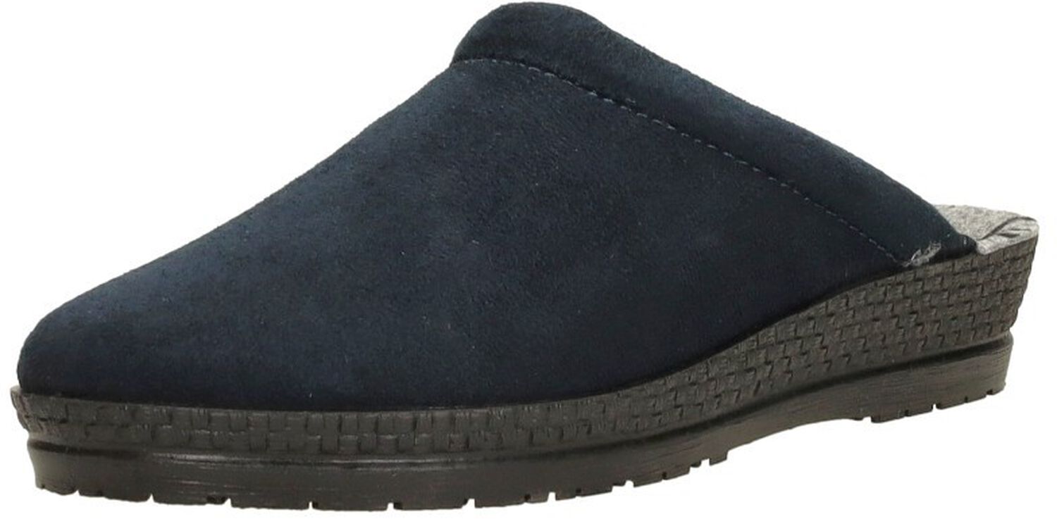 Rohde 6120 damespantoffels, EU 36, blauw, 36 EU Breed