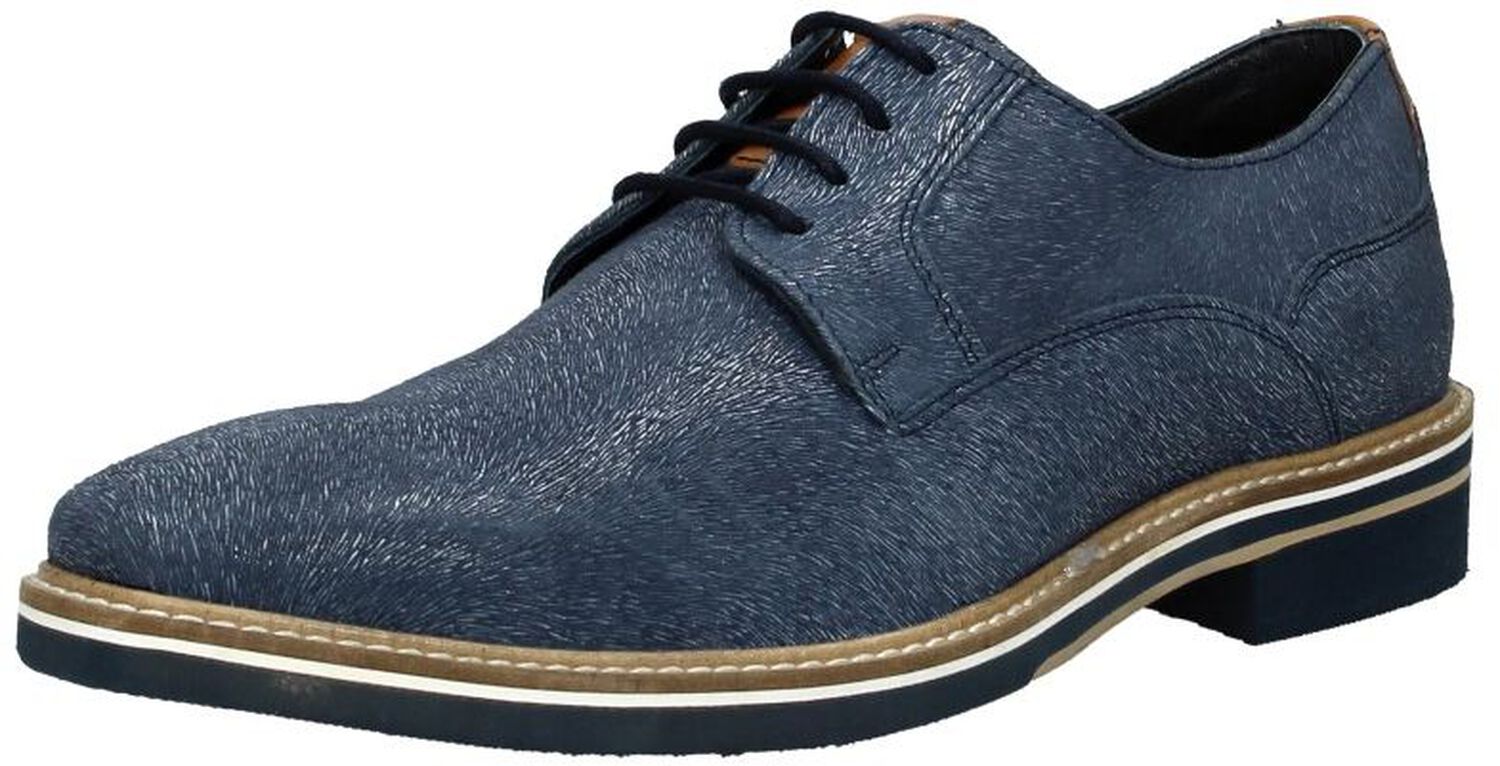 Herenschoenen gekleed blauw