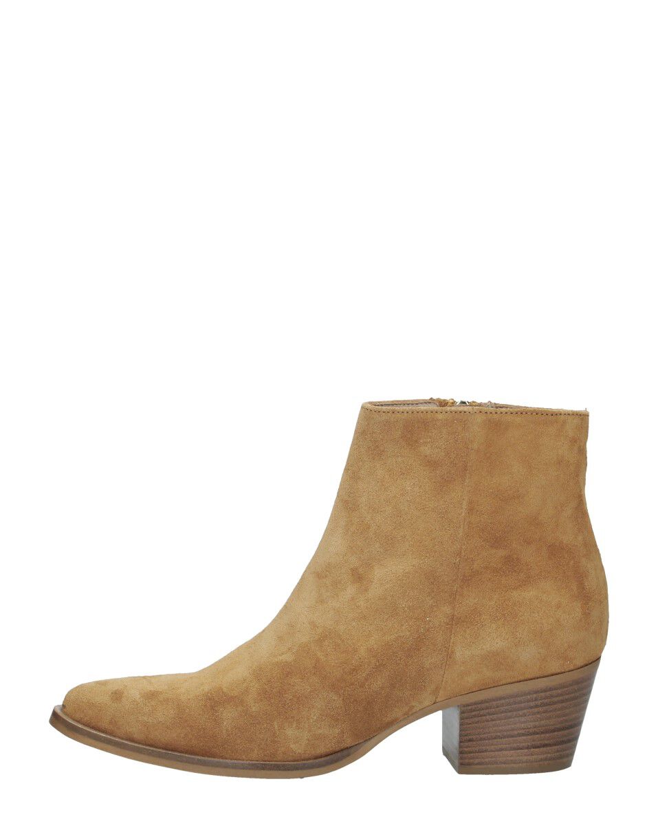 Dames enkellaarsjes met hak - Schuurman Schoenen