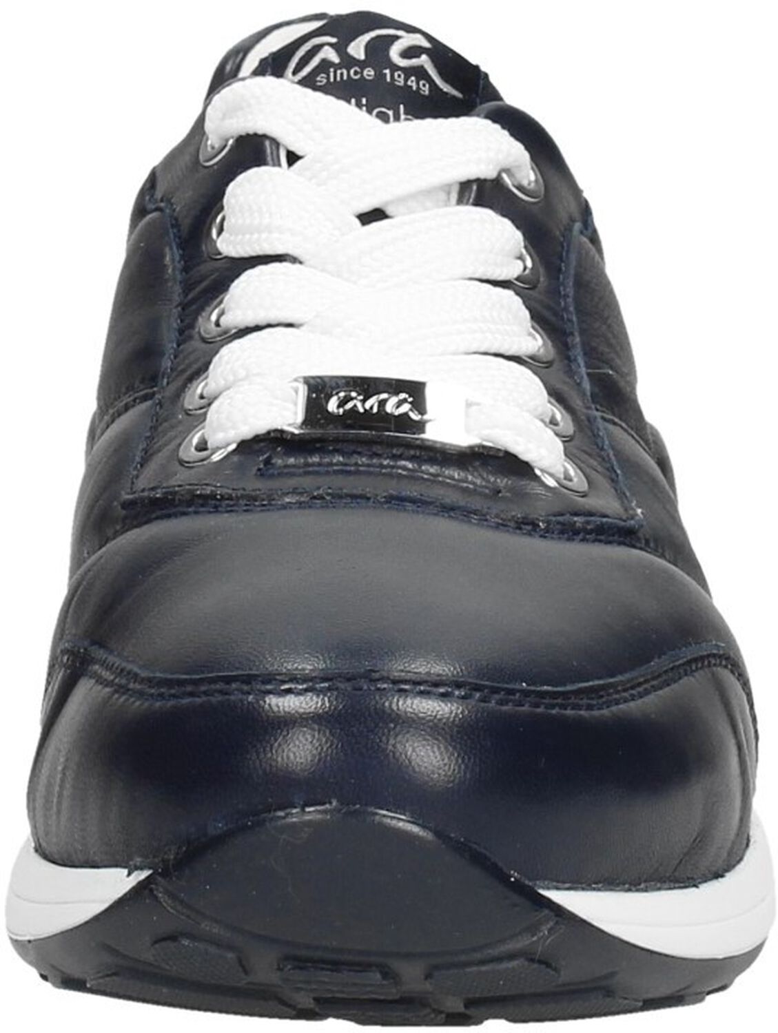 ARA Osaka Lace-up LowCut voor dames, Wit Wit Wit Goud Camel 79, 6.5 UK Wide