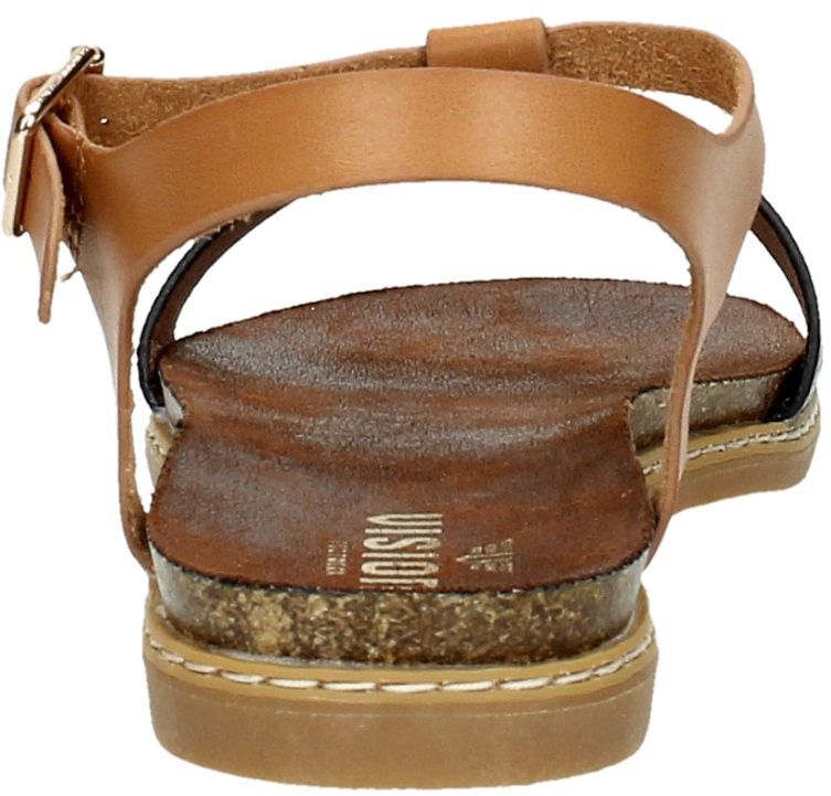 Dames sandalen cognac