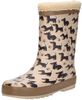 Rainboots Fur tackle print - small
