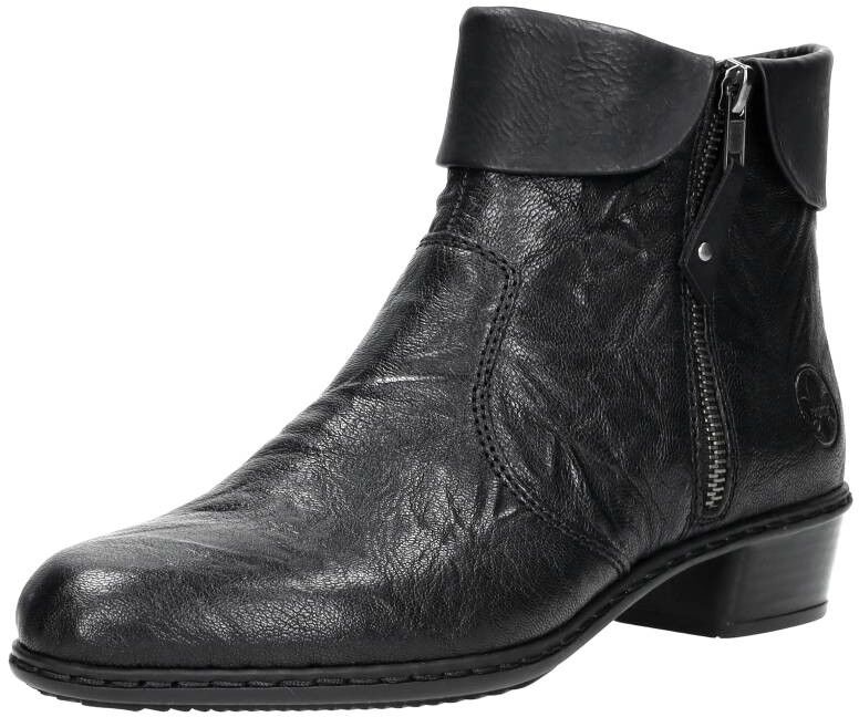 Dames enkellaarsjes zwart