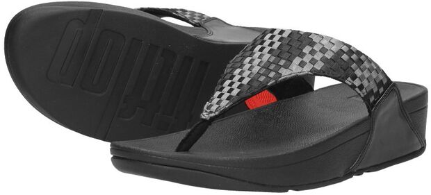 Lulu Silky Weave Toe-Post Sandals - large