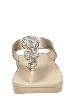 Halo Bead Circle Metallic Toe-Post