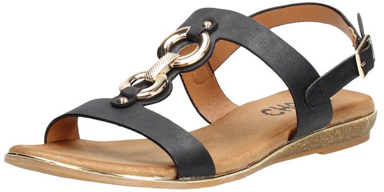Dames sandalen zwart