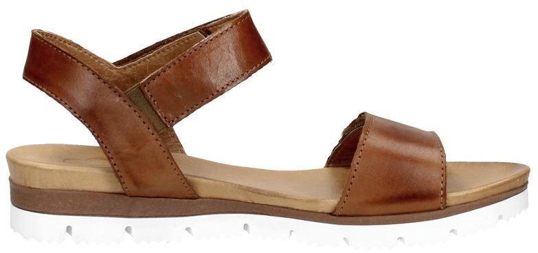 Dames sandalen cognac