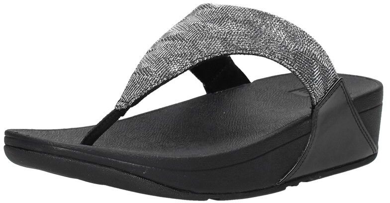 Lulu Toe Post - Geo Glitz zwart