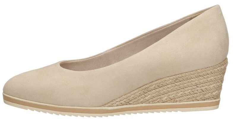 Castañer Fatima espadrilles met sleehak Beige