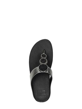 Halo Bead Circle Metallic Toe-Post