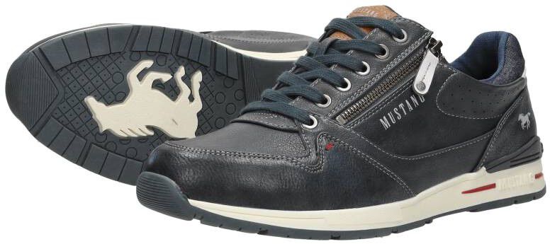 Heren sneakers blauw