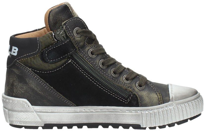 Jongens veterschoenen khaki