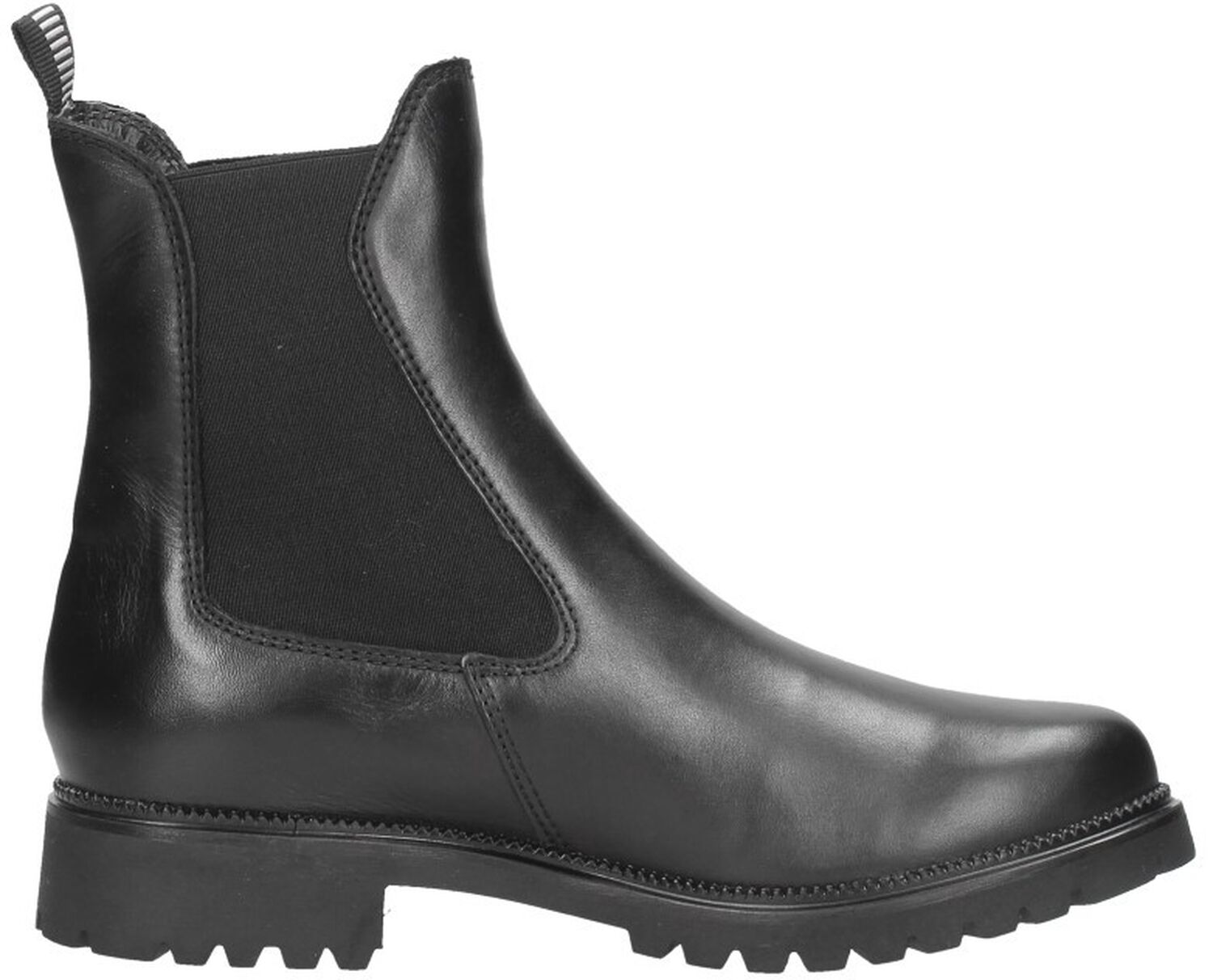TAMARIS Dames Comfort Boot Flat Halflange laarzen, zwart, 42 EU, zwart, 42 EU
