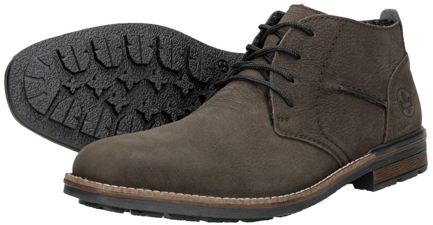 Rieker B9062 veterschoenen voor heren, zwart, 46 EU : Rieker