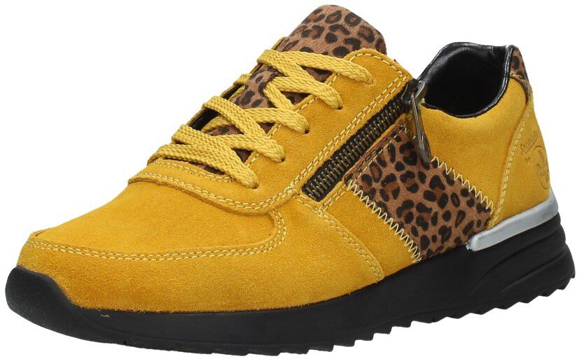 Hoge sneaker schoenen in de kleur gele voor dames in de uitverkoop|  KLEDING.nl