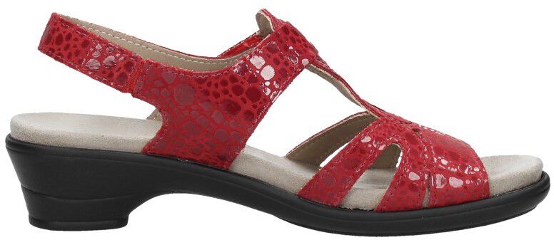 Dames sandalen rood