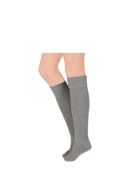 LADIES KNEEHIGH SOCKS RIB